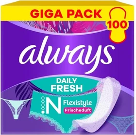 Always Dailies Flexistyle slim fresh scent, 100 Stück
