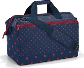 Reisenthel Allrounder L pocket mixed dots red