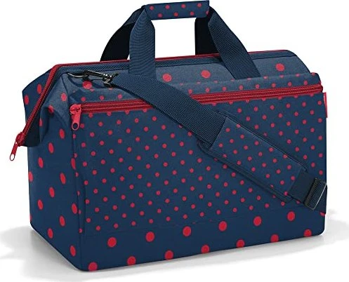Reisenthel Allrounder L pocket mixed dots red