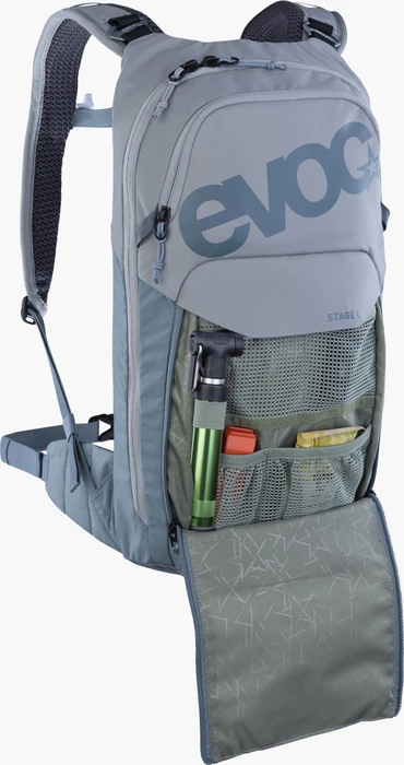 Evoc Stage 6 mit Trinksystem stone/steel