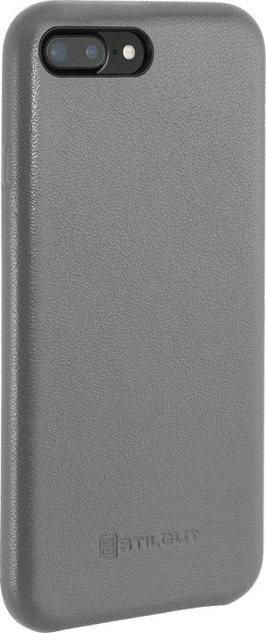 Stilgut Premium Cover für Apple iPhone 7 Plus grau