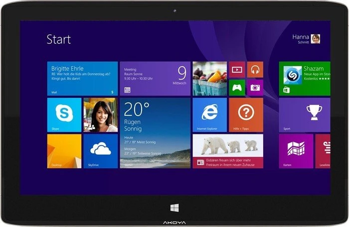 Medion Akoya S6413T, Core i3-4030U, 4GB RAM, 500GB HDD, 64GB Flash, DE