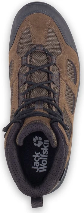 Jack Wolfskin Vojo 3 Texapore Mid brown/phantom (Herren)