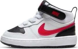 Nike Court Borough Low 2 white/black/university red (Junior)