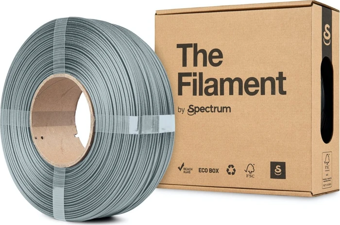 Spectrum ReFill PETG CF, grau, Spule, 1.75mm, 1.00kg