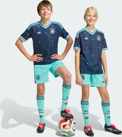 adidas FIFA WM 2026 Deutschland Auswärtsshorts flash aqua (Junior)