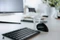 Cherry KW 9200 Mini, schwarz, USB/Bluetooth, DE Vorschaubild