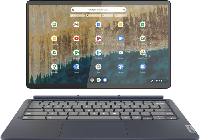 Lenovo IdeaPad Duet 5 Chromebook 13Q7C6, Abyss Blue, Snapdragon 7c Gen 2, 8GB RAM, 128GB