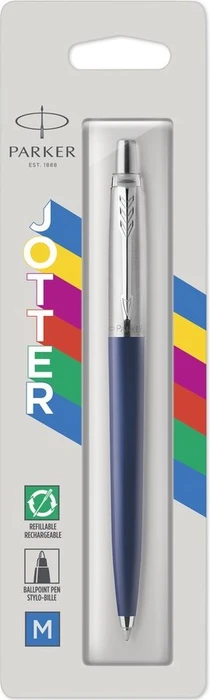 Parker Jotter Originals Kugelschreiber navy/silber, Blister