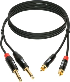 Klotz MiniLink 3 Twin Klinke/RCA 0.9m