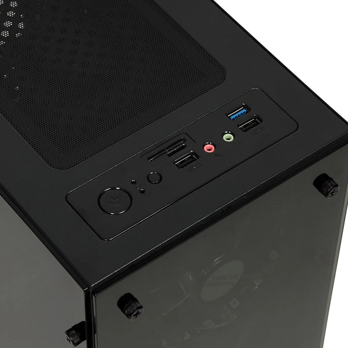 iBox Passion V4, schwarz, Glasfenster