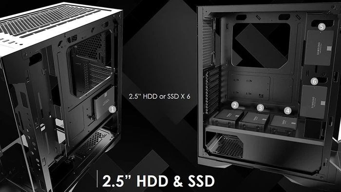 Raijintek Silenos Pro, Glasfenster