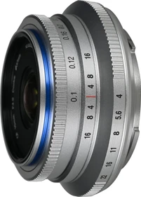 Laowa 10mm 4.0 Cookie für Canon RF silber