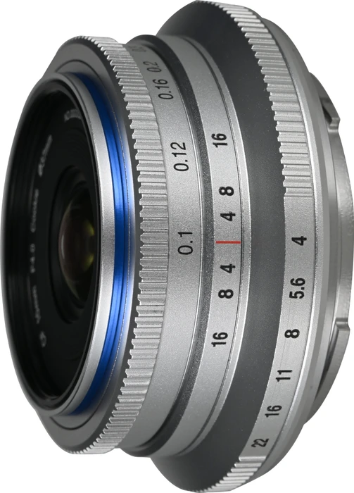 Laowa 10mm 4.0 Cookie für Canon RF silber