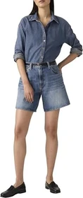 Levi's High Rise Baggy Shorts Jeans worn memory (Damen)