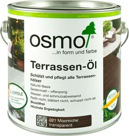 Osmo Terrassen-Öl 021 außen mooreiche, 2.5l