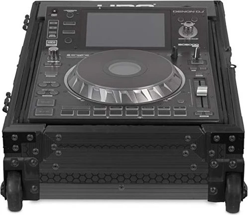 UDG Ultimate Flight Case Pioneer CDJ-2000/900NXS2 Black Plus (Laptop Shelf + Wheels) Equipment Case