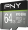 PNY Pro Elite R100/W60 64GB Kit, UHS-I U3, A1, Class 10 Vorschaubild