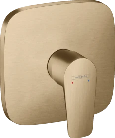 Hansgrohe Talis E Einhebel-Brausemischer Unterputz für iBox universa brushed bronze