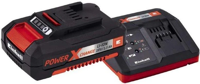 Einhell Power X-Change Starterset 18V, 1.5Ah, Li-Ionen, 1 Akku [1.5Ah] [27Wh]