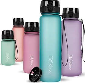 720°DGREE uberBottle softTouch Trinkflasche 1l ocean blue