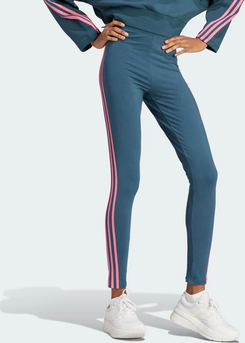 adidas Future Icons 3-Streifen Hose lang arctic night (Damen)