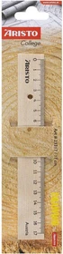 Aristo College Lineal 17cm, braun
