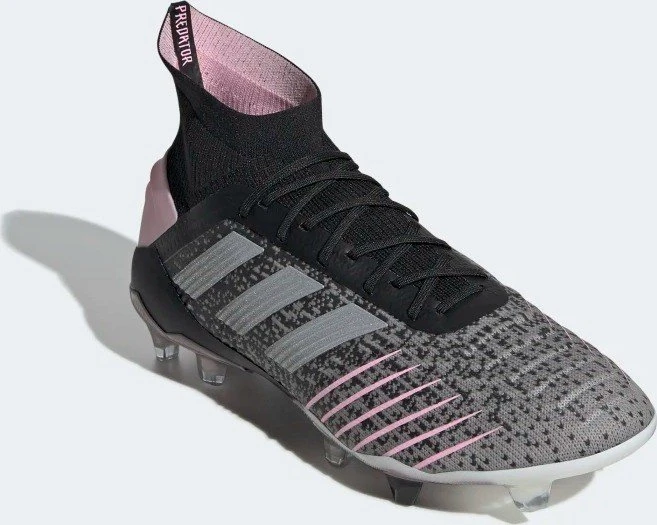 adidas Predator 19.1 FG core black/silver met./mgh solid grey (Herren)