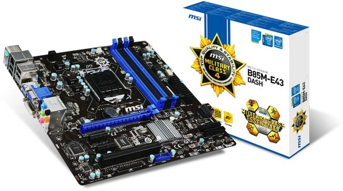 MSI B85M-E43 DASH (Intel 1150)
