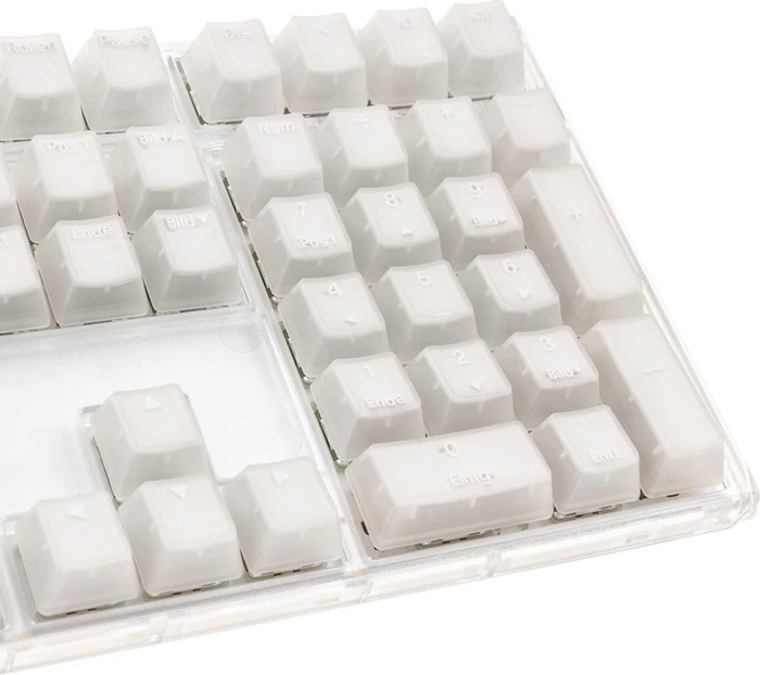 Ducky One 3, Aura White, LEDs RGB, MX SPEED RGB Silver, USB, DE