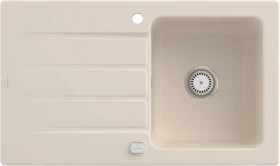 Villeroy & Boch Architectura 860x510mm Becken reversibel mit Ablauffernbedienung ivory