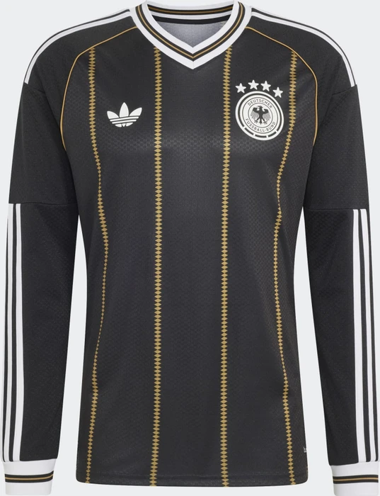 adidas FIFA WM 2026 Deutschland Ausweichtrikot langarm schwarz (Herren)