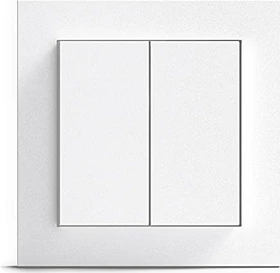 Senic Friends Of Hue Smart Switch, Tasten mit Wippe, 2-fach, weiß matt