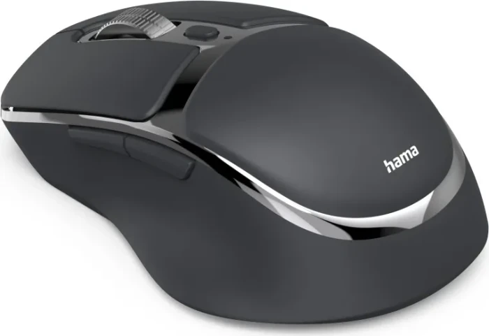 Hama WM-800 Ergonomic Wireless Multi-Device Mouse schwarz, USB/Bluetooth