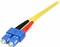 StarTech LWL Duplex Kabel, OS1, 2x LC Stecker/2x SC Stecker, 10m, gelb Vorschaubild