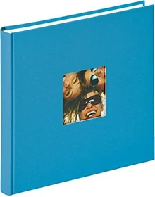 Walther Design Buch Fotoalbum Fun 25x26 blau