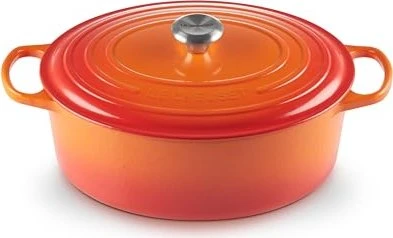 Le Creuset Signature Gusseisen Bräter oval 33cm 7.5l ofenrot