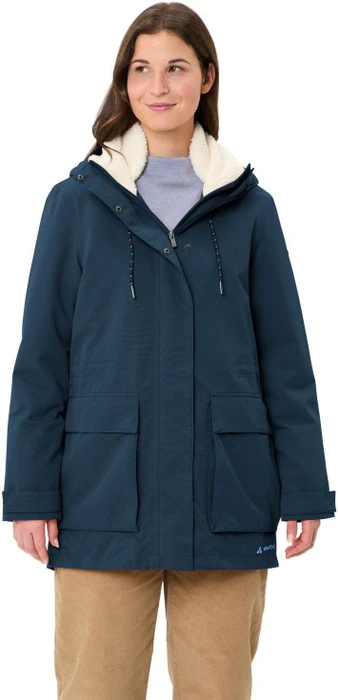 Vaude Manukau III Funktionsmantel dark sea (Damen)