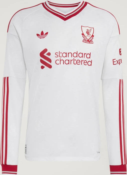 adidas Liverpool FC Authentic 2026/2027 Auswärtstrikot langarm (Herren)
