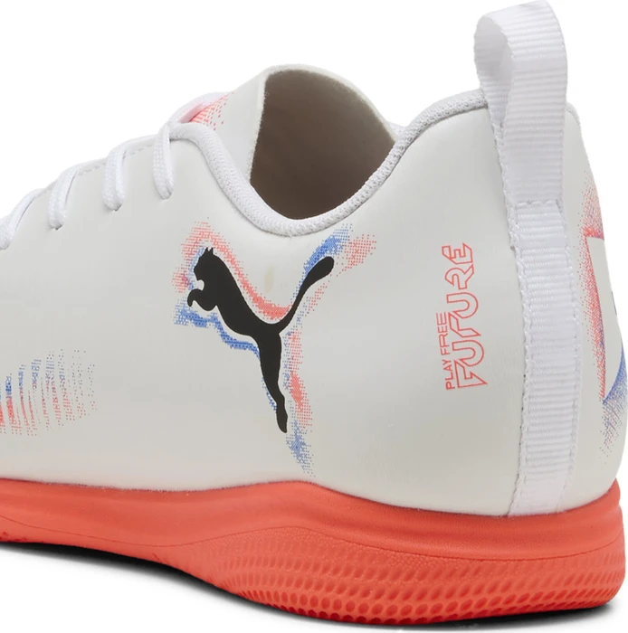Puma Future 8 Play IN puma white/puma black/glowing red (Junior)