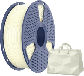 Sunlu TPU-Silk, Cream White, Spule, 1.75mm, 1.00kg