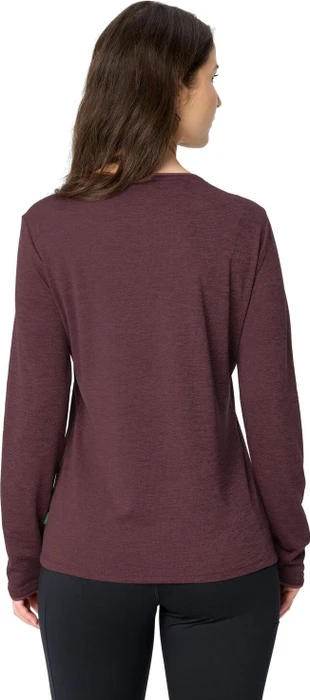 Vaude Essential Funktionsshirt langarm ruby dusk (Damen)