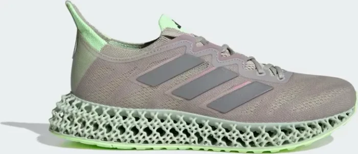 adidas 4D FWD 3 putty grey/matte silver/green spark (Damen)