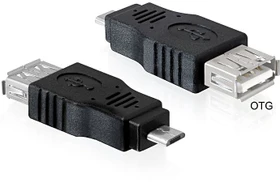 DeLOCK USB 2.0 Adapter Micro-B/A-Buchse (65325)
