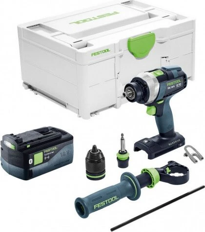Festool TPC 18/4 I-Basic-5.2 Quadrive Akku-Schlagbohrschrauber inkl. Systainer + Akku 5.2Ah