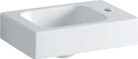 Geberit iCon Handwaschbecken 38cm, Hahnloch rechts, weiß