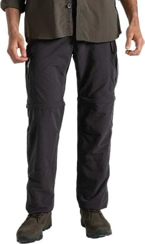 Craghoppers NosiLife Convertible Zip-Off Hose lang black pepper (Herren)