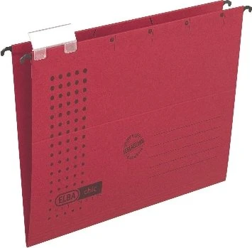 Elba chic ultimate Hängemappe, A4, rot (100552089)