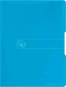 Herlitz easy orga to go Sichtbuch, A4, blau/transparent, inkl. 20 Klarsichthüllen