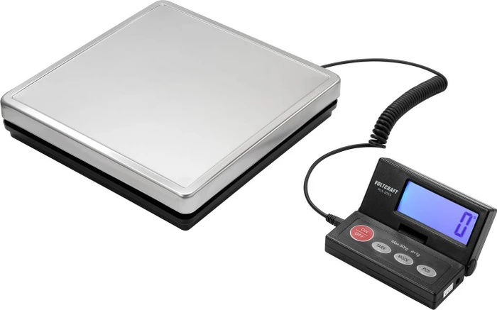 Voltcraft VC-15445055, Plattformwaage, 50kg, 1g